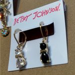Betsey Johnson  Multicolor Spider Earrings 2 Pairs. Photo 2