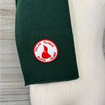 Polar Plunge Block Island RI Knit Scarf Green with Red/White Patch Photo 1