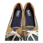 Keds Ortholite Striped Boat Shoes Women’s Size 7 Blue White Tan Sneakers Photo 4