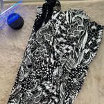 Ralph Lauren Mlle Gabrielle Women's 2X Black Abstract Sleeveless Maxi Dress Casual Photo 6