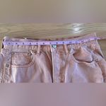 American Eagle wide leg cropped jeans frayed hem size 4 Photo 6