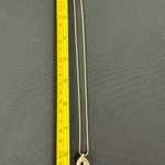 CHRISTIAN DIOR VINTAGE GOLDPLATED RHINESTONE PENDANT and NECKLACE Gold Photo 3