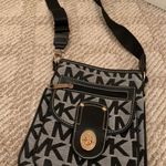 Michael Kors Small Black MK Crossbody  Photo 0