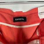EXPRESS  NWT Coral High Rise Tie Waist Ankle Pants Size 10 Photo 3