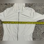 Fabletics  Plush Rib Hooded Jumpsuit Onesie size XL tall cream off white zip up Photo 7