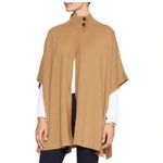 Banana Republic  Mock Neck Cape Poncho in Camel Size XS/S Photo 1