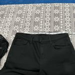 J Brand New Selena High Rise Cropped Black Jeans In Sequin Jag Size 28 Photo 7