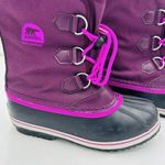 Sorel Purple Women's Warm Winter Waterproof Snow Boots Size US 5 UK 4 Photo 2
