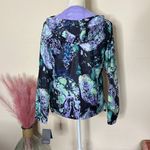 New Balance nwt //  watercolor splatter water resistant jacket Photo 3