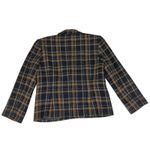 Norton Mcnaughton Vintage  Tweed Blazer Jacket Two Button‎ Black Brown Women's 8P Photo 1