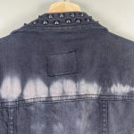 Rock & Republic Rock‎ & Republic Gunshow Vest Women's Size XS Black Denim Studs Biker Punk NWT Photo 8