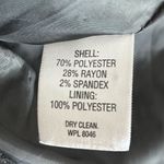 JM Collection  Grey Rayon Blend Peacoat with Black Buttons size XL Photo 6