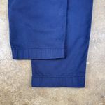 Gap  Women’s Downtown Khaki Pants Navy Blue Size 6 Cropped Classic‎ Chino Photo 5