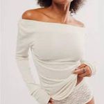 Free People Intimately Night We Met Long Sleeve Tee Seasalt Size S NWOT Photo 11