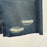 Vervet by Flying Monkey Denim Claudia Skirt Distressed Raw Hem Mini Blue S Photo 6