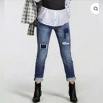 CAbi  slim boyfriend patchwork jeans #5308 relaxed slim fit versatile size 2 reg. Photo 2
