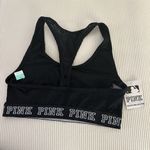 Victoria's Secret PINK Exclusive MLB Collection Black Sports Bra Photo 2