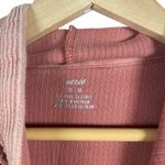 Aerie New Love Corded Cropped Hoodie in Orange Size M Photo 8