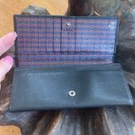 Gucci Black Long Wallet with Orange Horse Bit Pattern w/COA Photo 3