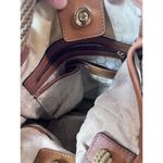 Michael Kors Large Blue And White Pinstripe Marina Tote Shoulder Bag Rope Handle Photo 9