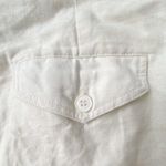 Vintage Happy Legs Dress Shorts Size 9 Linen Cotton Pale Yellow High Wai… Photo 4