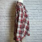 Cato Women's Plaid Button Down Shirt Red Black White Long Sleeve XL Photo 1