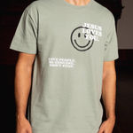Gildan Jesus Loves You Sage Green T-Shirt Photo 0