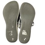 Clarks  Mira Isle Womens Sandal cloudsteppers Camo slip on Gray Criss-Cross Sz 10 Photo 6