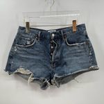 AGOLDE  A026E-811 Parker Rocksteady Distressed
Cut-off Denim‎ Jean Shorts Size 28 Photo 2