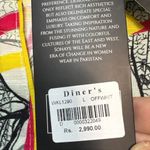 Sohaye By Diners Womens Printed Tunic Kurta L Multicolor Cotton Linen Blend 14 Red Size L Photo 3