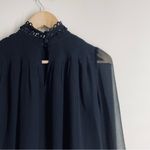 Apiece Apart La Sierra Silk Shift Dress Black size XS Photo 5