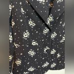 Cinq A Sept Stardust Onyx Floral Blazer Black Size 2 Photo 5