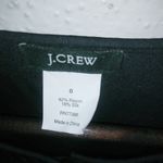 J.Crew  0 Sleeveless Black Velvet Side Zip Top Photo 5