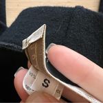 ROBERTO ROBLEDO‎ Black Wool Blend Stirrup Pants Size Small Photo 2