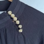 Ba&sh  Neil Embellished Button Blouse XS Photo 7