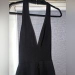 House Of CB  Plunge Halter Jumpsuit Photo 4