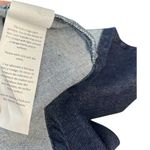 Anatomie Larissa Denim Shirt Long Sleeve Button Down Indigo Dark Blue Small Photo 13