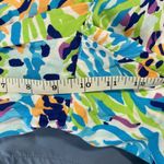 Lilly Pulitzer  Blue & Green Tropical Print The Chipper Bermuda Shorts Size 4 Photo 5