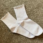 Brandy Melville White Ankle Socks Photo 0