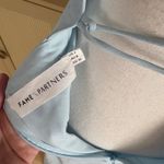 Fame and Partners  Dusty Blue Open Back Maxi Dress Size 2 Prom Bridesmaid Photo 4