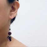 Handmade Crystallized Swarovski Elements Dangling Earrings Photo 7