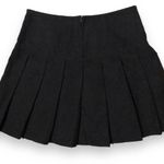 Royal Bones TRIPP -  Black Pleated Mini Skirt Photo 3