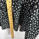 Urban Outfitters Babydoll Dress S Black White Polka Dot Tiered Indie Retro Y2K Photo 5