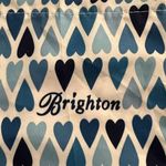 Brighton  Drawstring Jewelry Cloth Bag Blue hearts Gift Bag Photo 1
