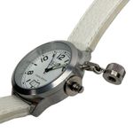 Niche Media Limited Edition White Leather Sapphire Coated Watch Photo 11