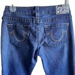 True Religion  Womens Jeans Blue Tag Size 27 Low‎ Rise Straight Denim Photo 7