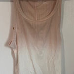 Aerie  Ribbed Tank Top‎ Ombre Sleeveless Casual Basic Top Size Medium NWT Photo 0