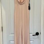 NWT Lulus Call My Name Blush Pink Backless Scoop Maxi Dress Sz XS Photo 7
