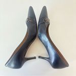Coach Women’s Blue Leather Pumps Pointed Toe 2.75” Heels Size 8 B Photo 7