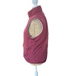 Reversible Womens Cranberry and Pink Vest Size Medium Red Photo 4